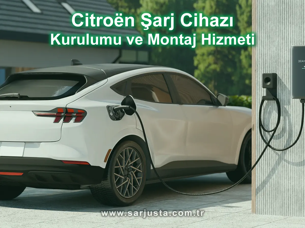 Citroën wallbox şarj cihazı kurulumu